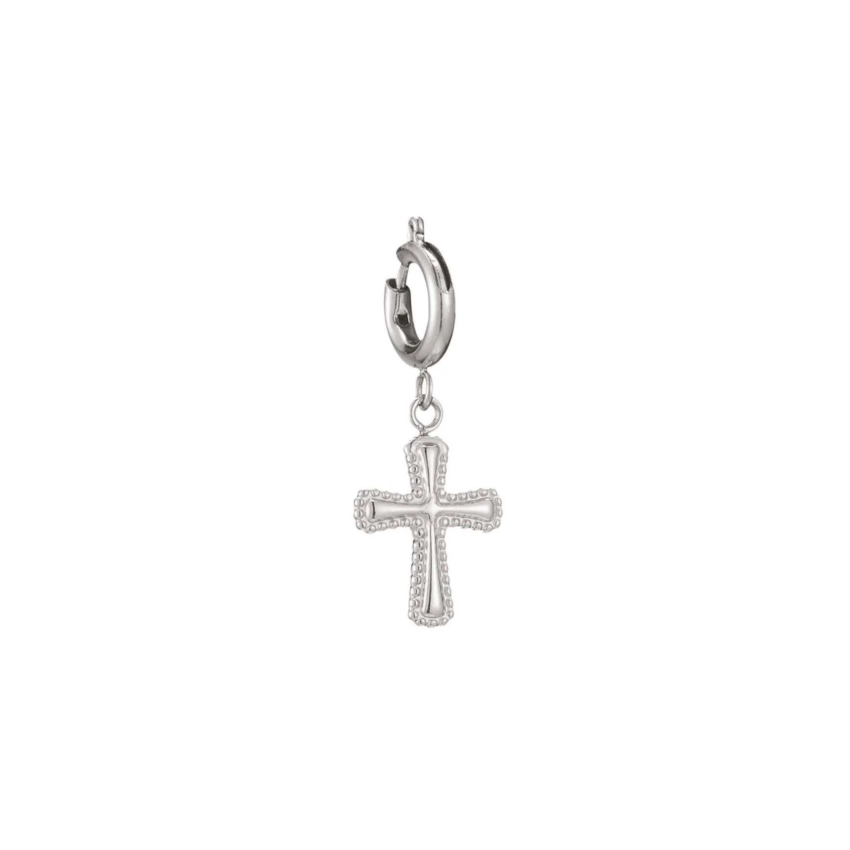 Charm acier Croix