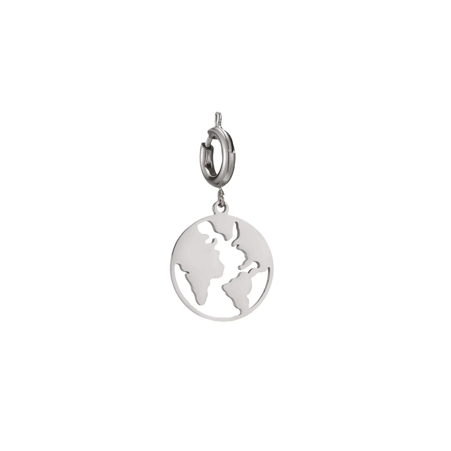 Charm acier Globe