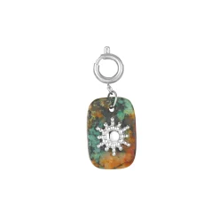 Charm acier Pin Africain