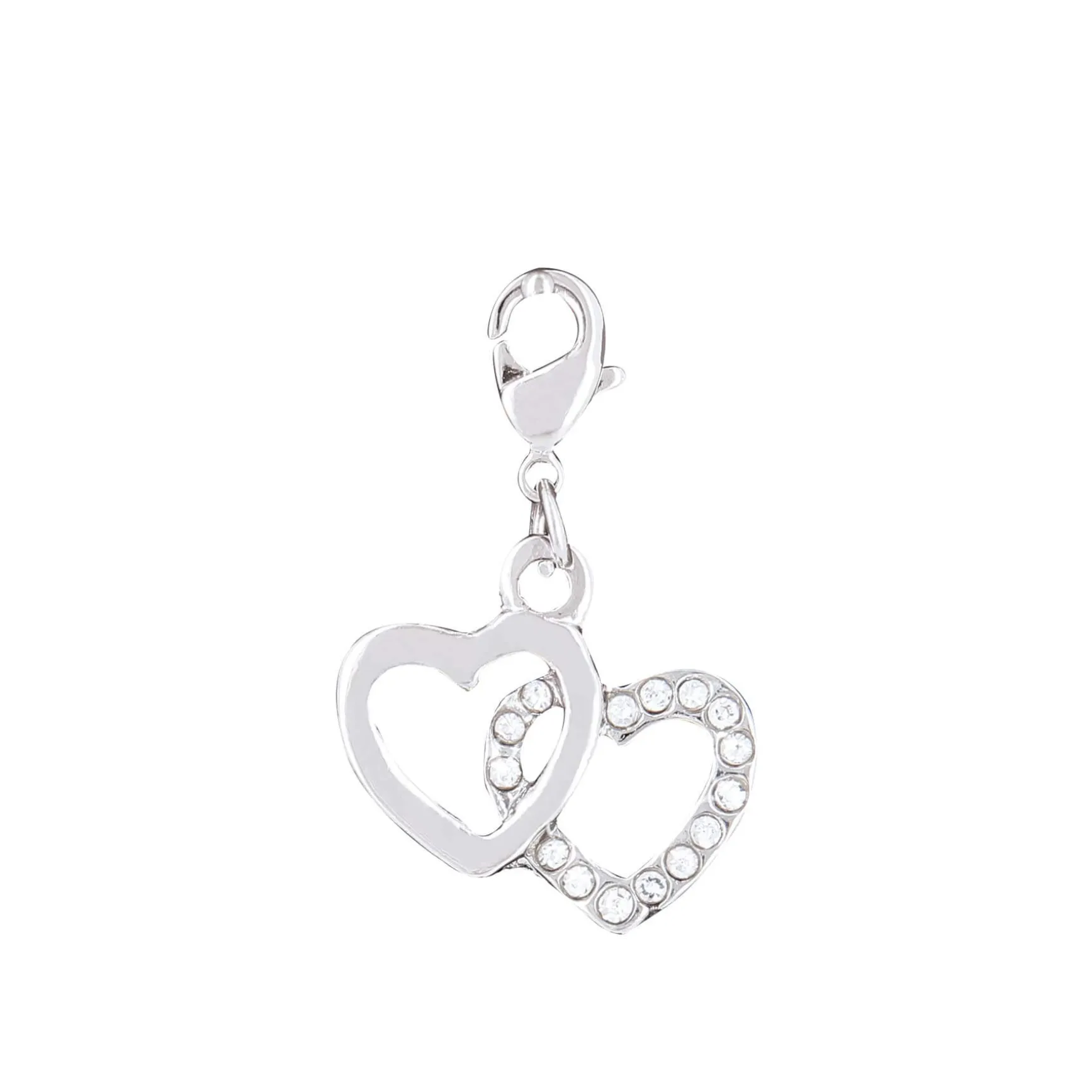 Charm Double coeur