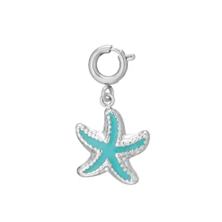 Charm Etoile de mer acier argenté