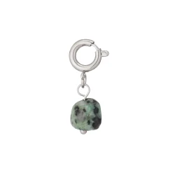 Charm Pin Africain acier argenté