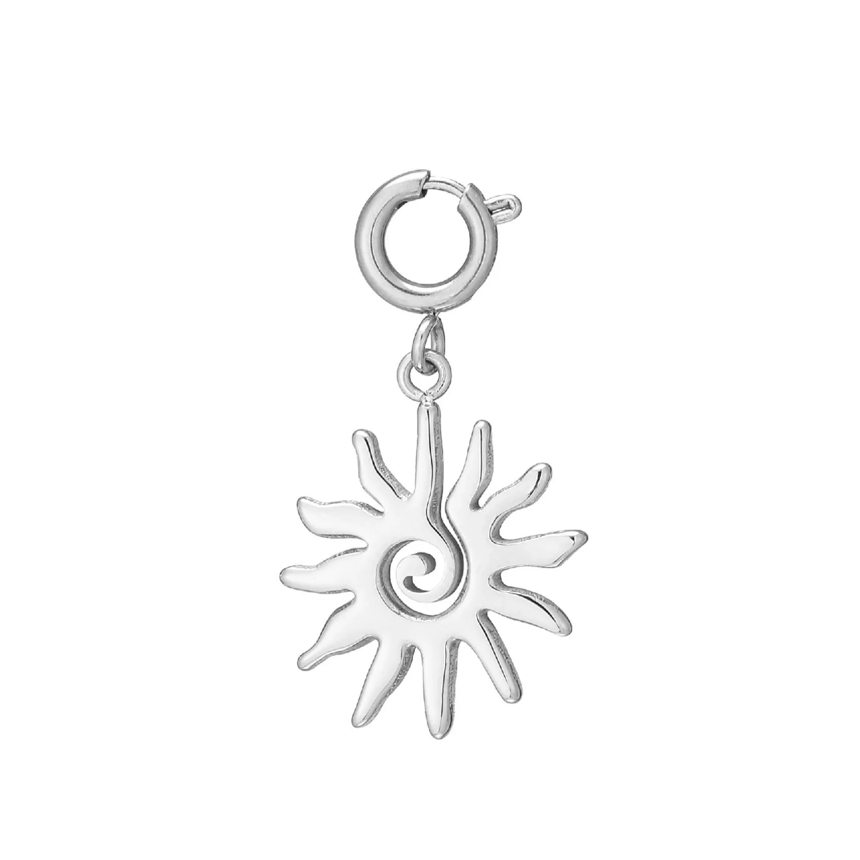 Charm Sunny acier argenté