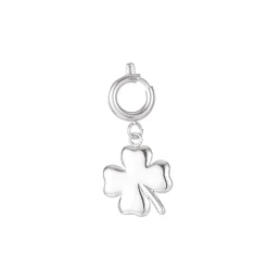 Charm Trefle acier