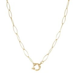 Collier Anneau doré Luza Charms