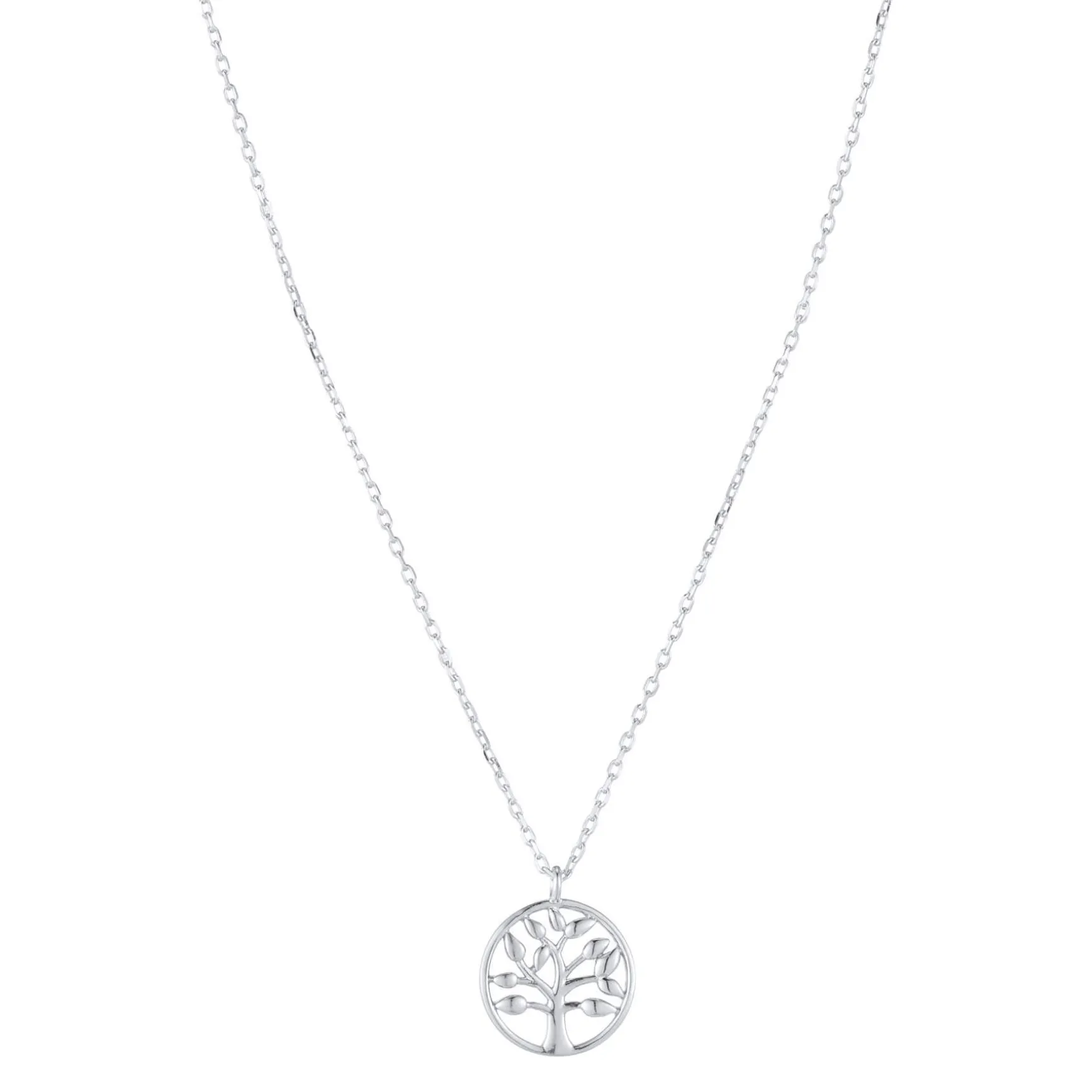 Collier Arbre Argent 925 rhodié