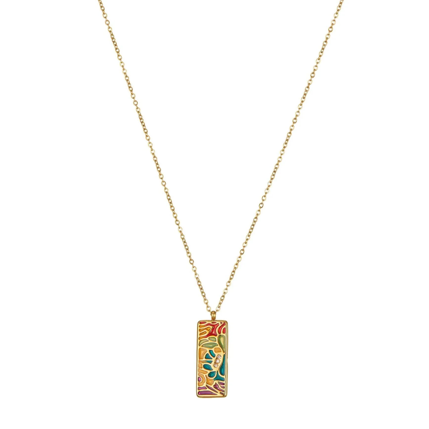 Collier Artiste multicolore