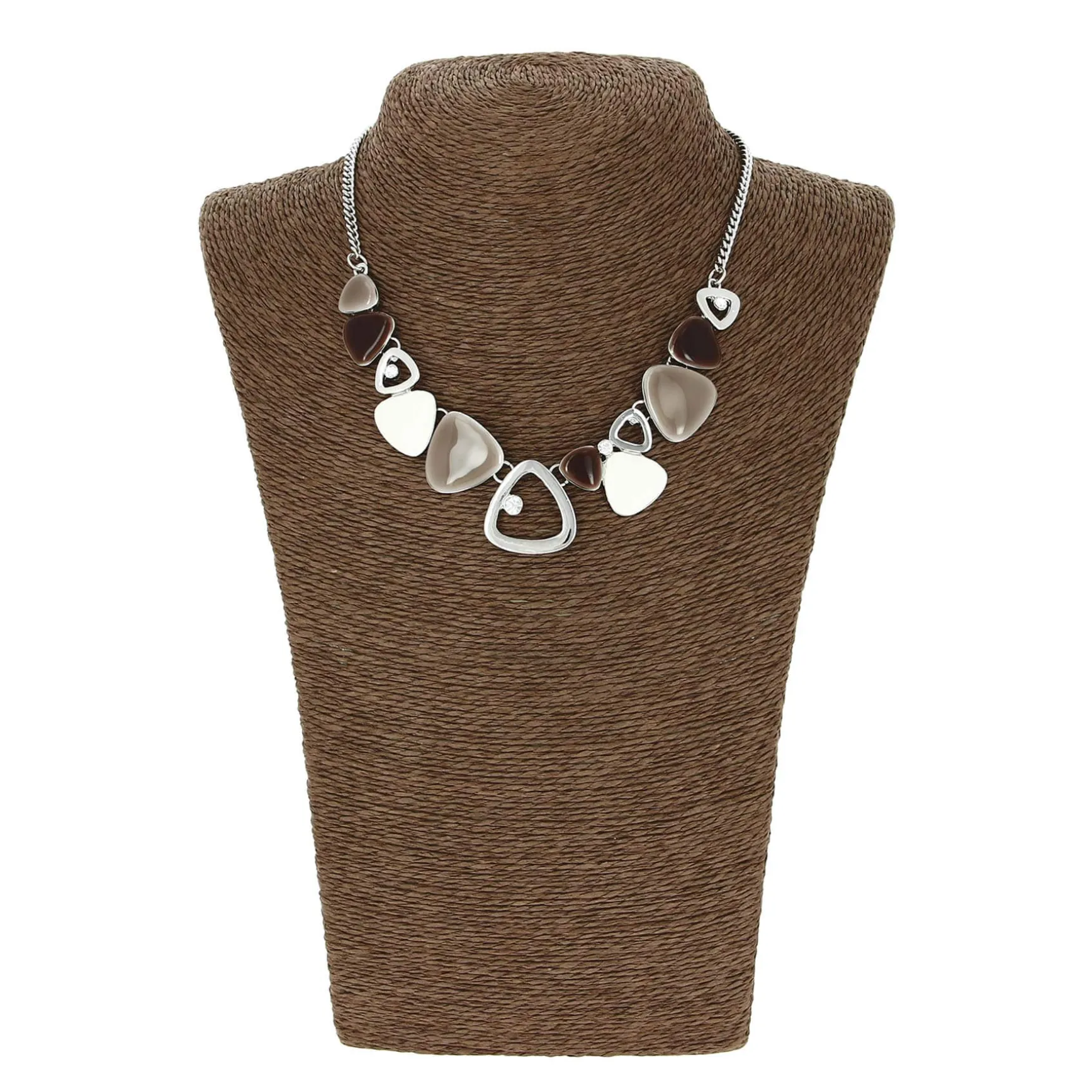 Collier Babou marron