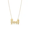 Collier Famili 4 doré or