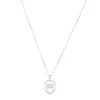 Collier Hibou Argent 925 rhodié