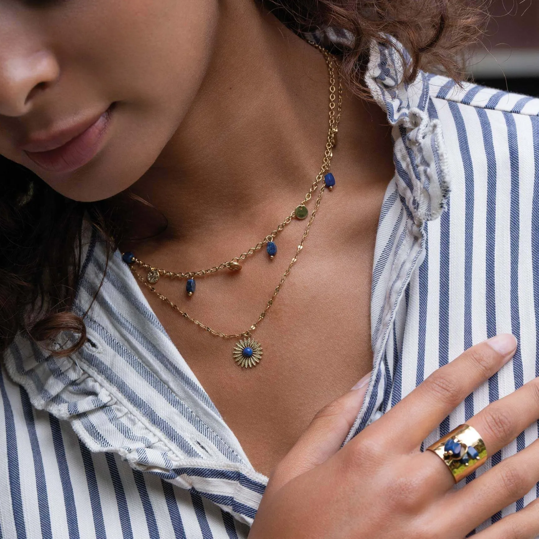 Collier Laurie Lapis Lazuli