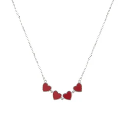 Collier Love 4 en 1 Argent 925 rhodié