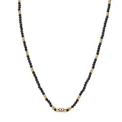 Collier Lucky Eye Obsidienne