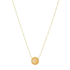 Collier Luna Jade Orange