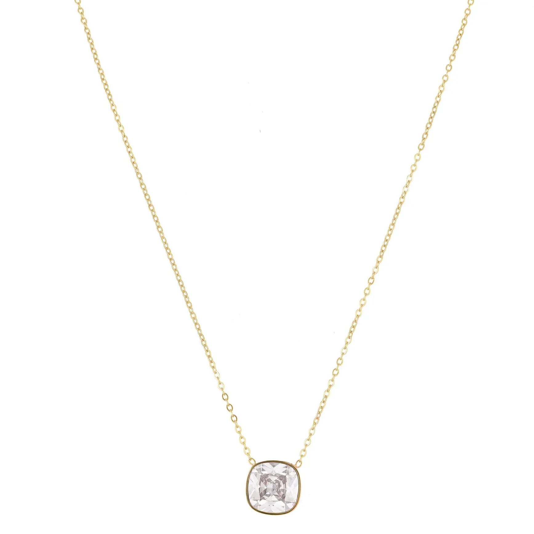 Collier Luz Zircon blanc