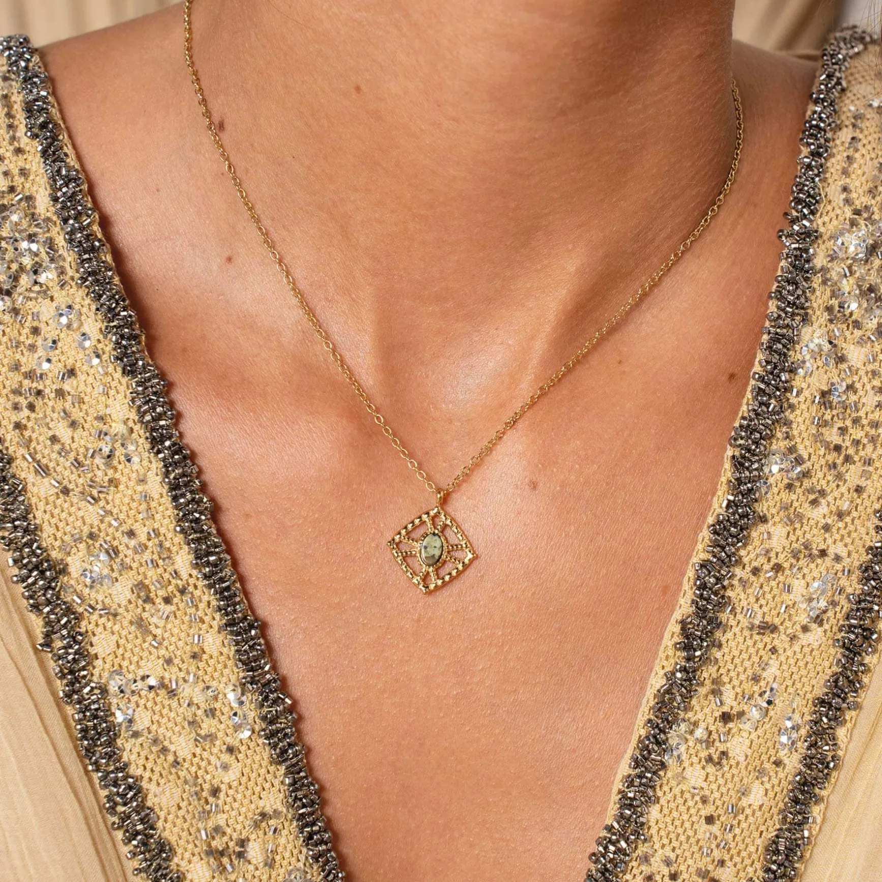 Collier Nadia Pin Africain