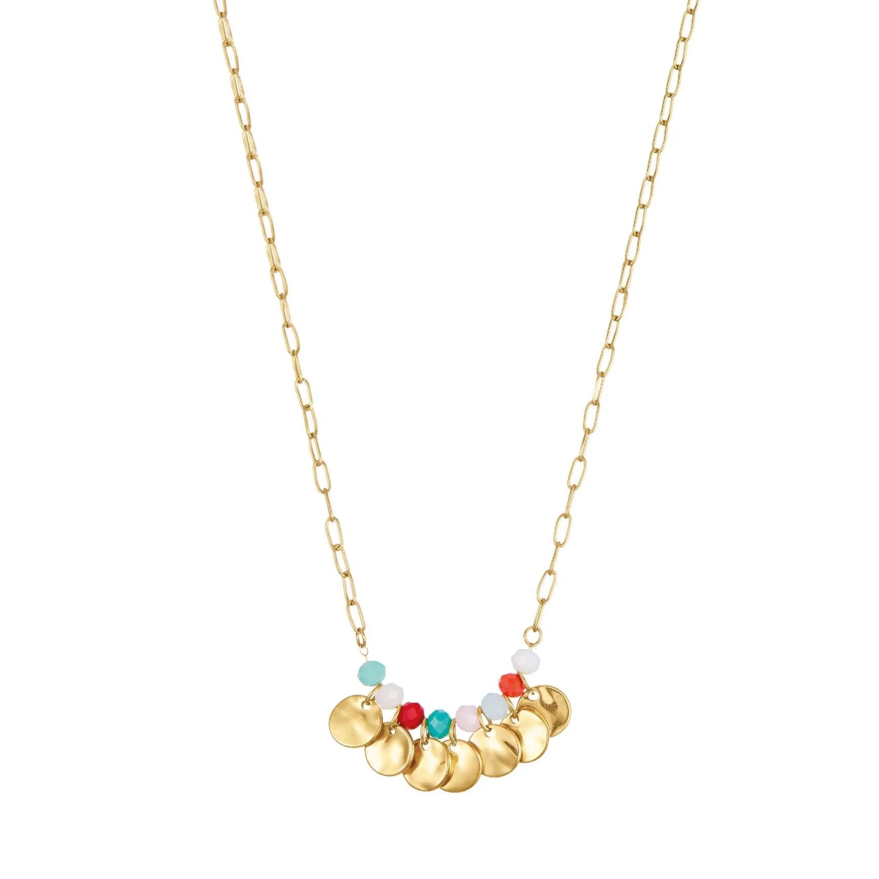 Collier Pampilles et pierres