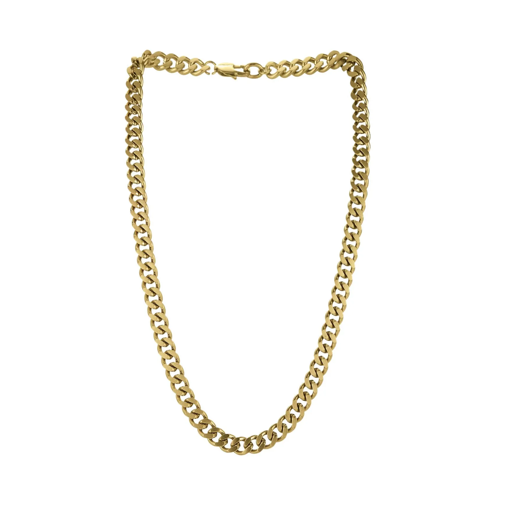 Collier Raphael acier doré or
