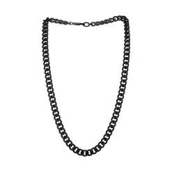 Collier Raphael acier noir