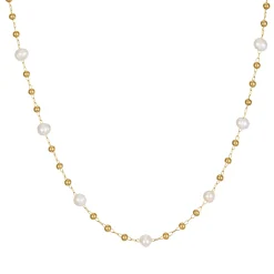 Collier Rosaire perles nacre naturelle