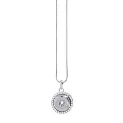 Collier Snap strass