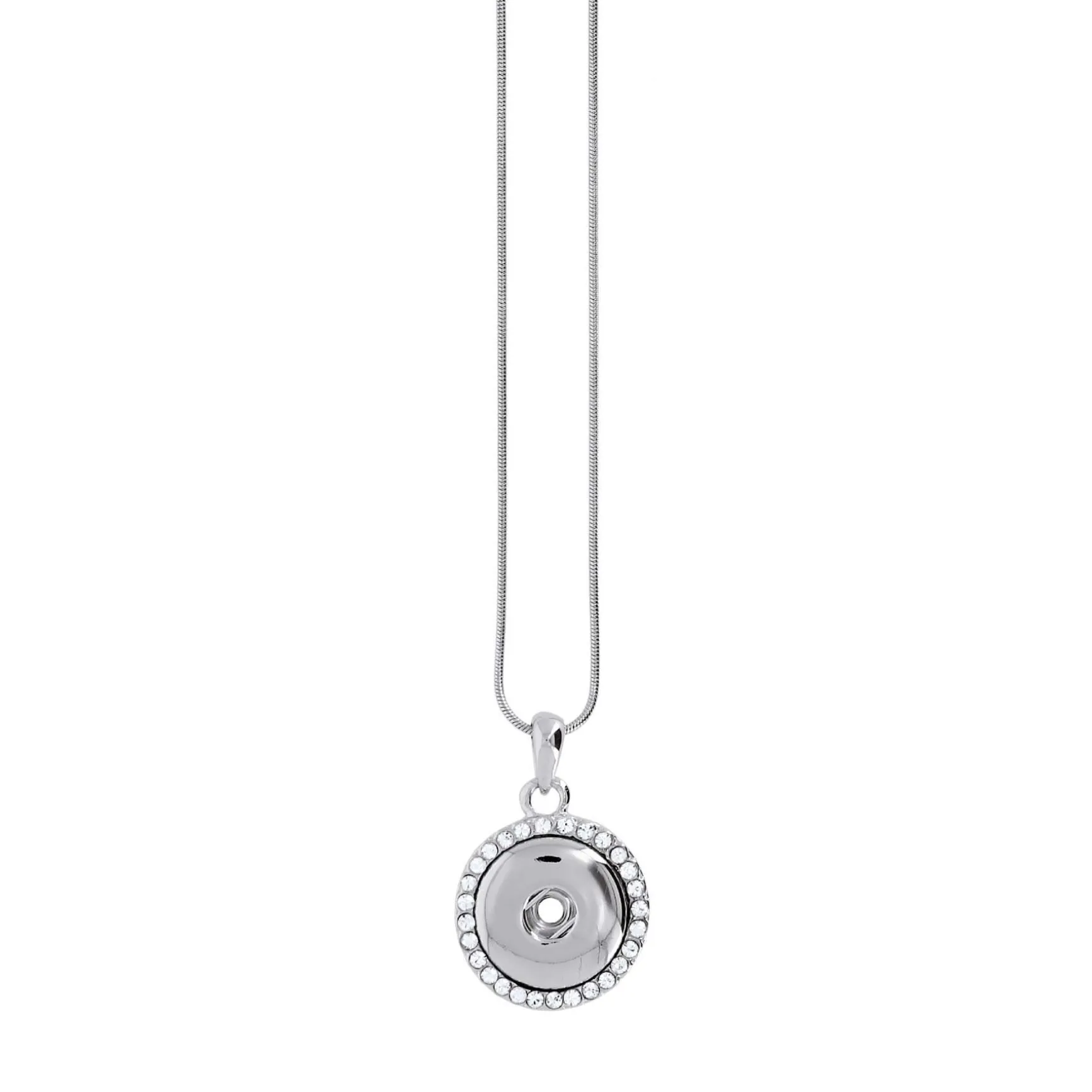 Collier Snap strass