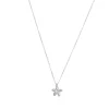 Collier étoile de mer acier