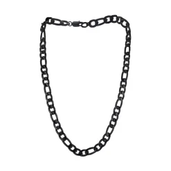 Collier Victor acier noir