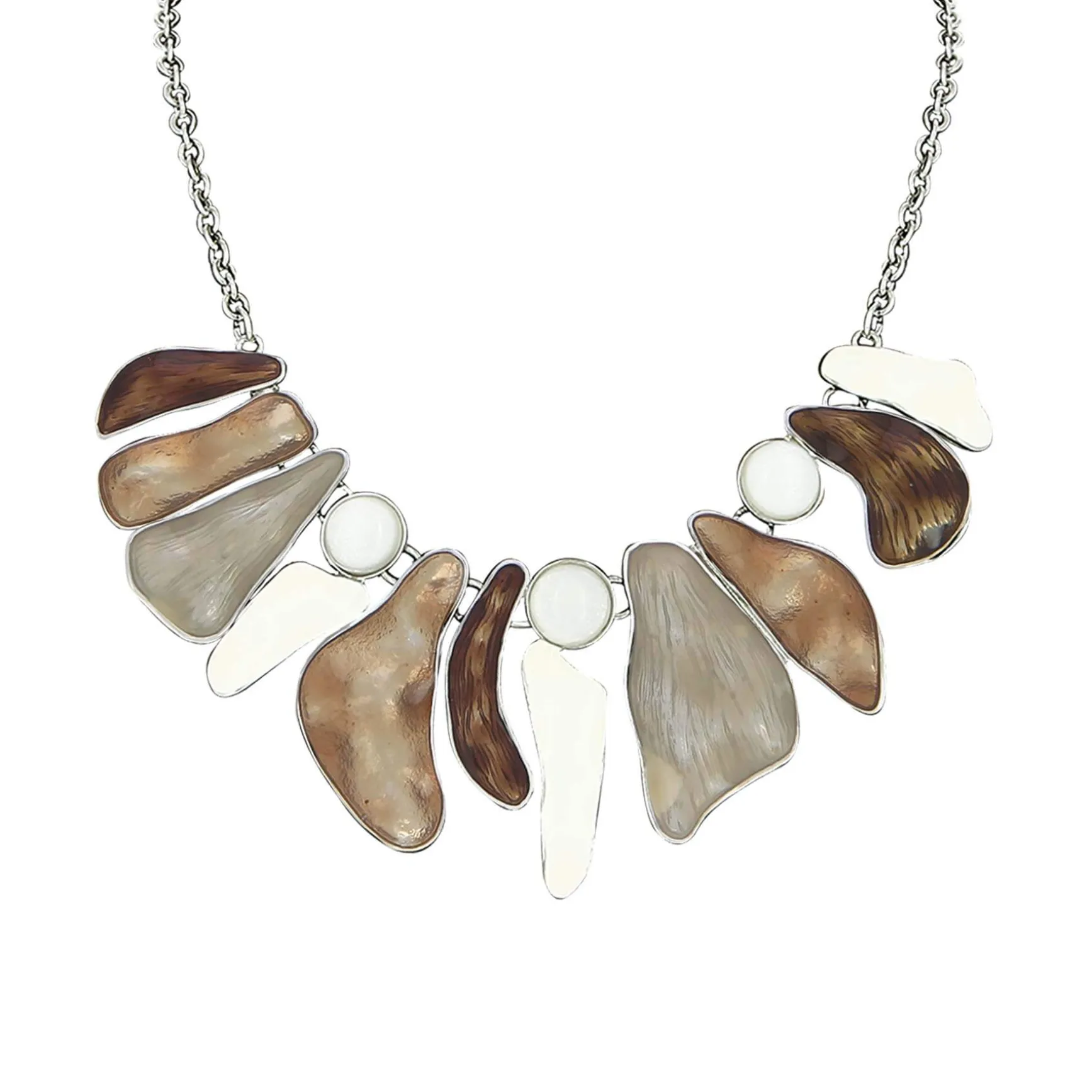 Collier Zouka marron