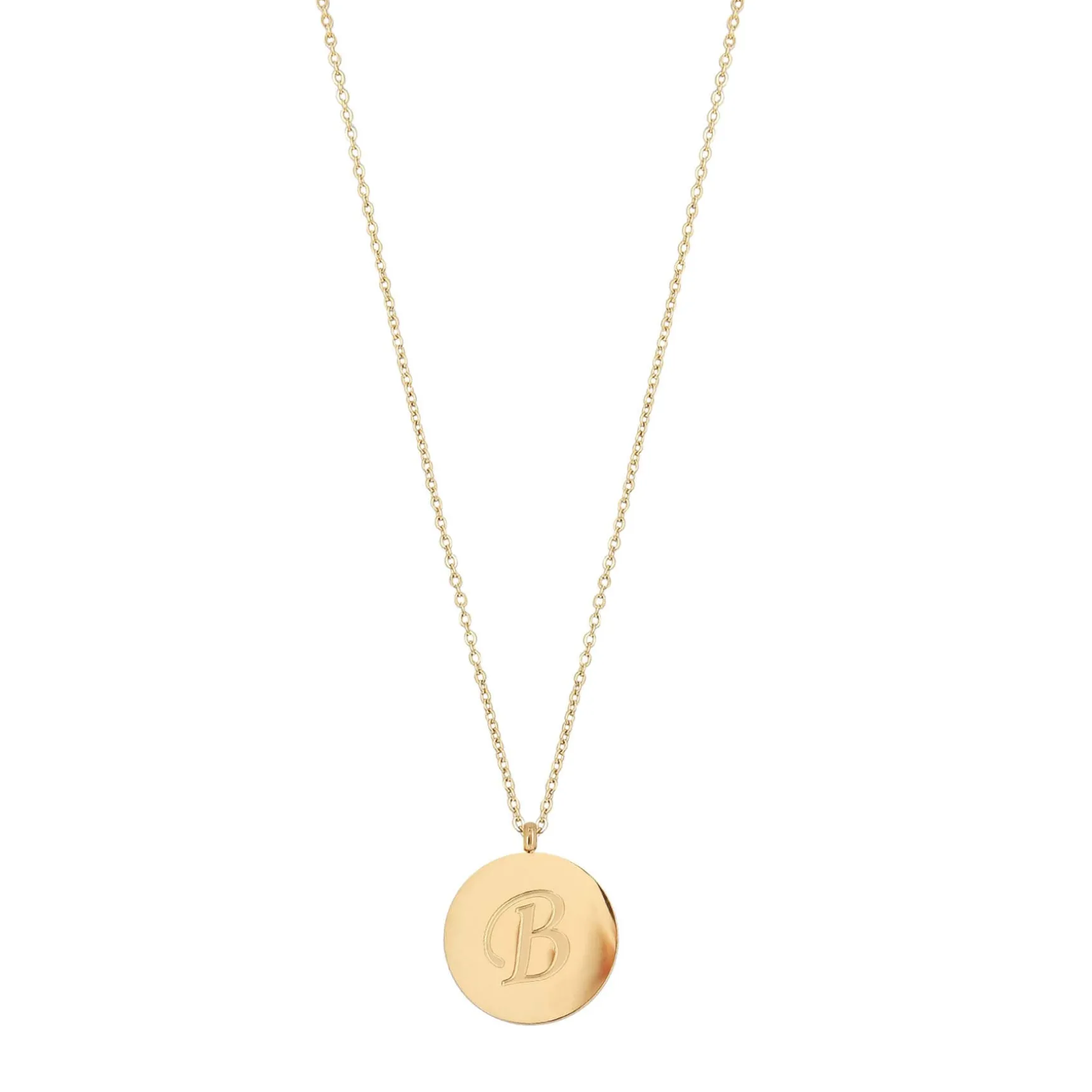 Colliers Médaille Lettre