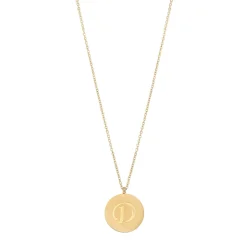 Colliers Médaille Lettre
