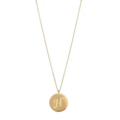 Colliers Médaille Lettre