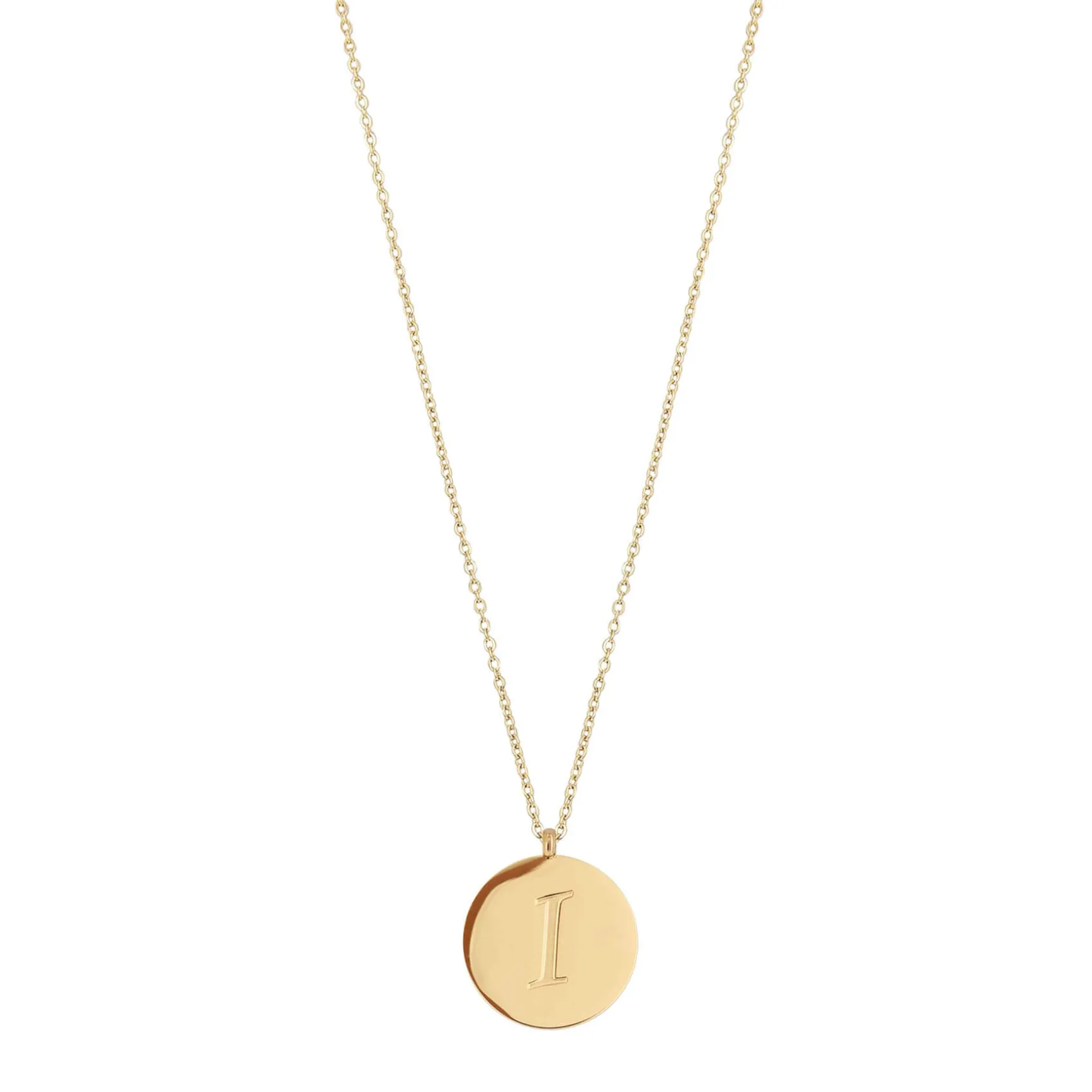 Colliers Médaille Lettre