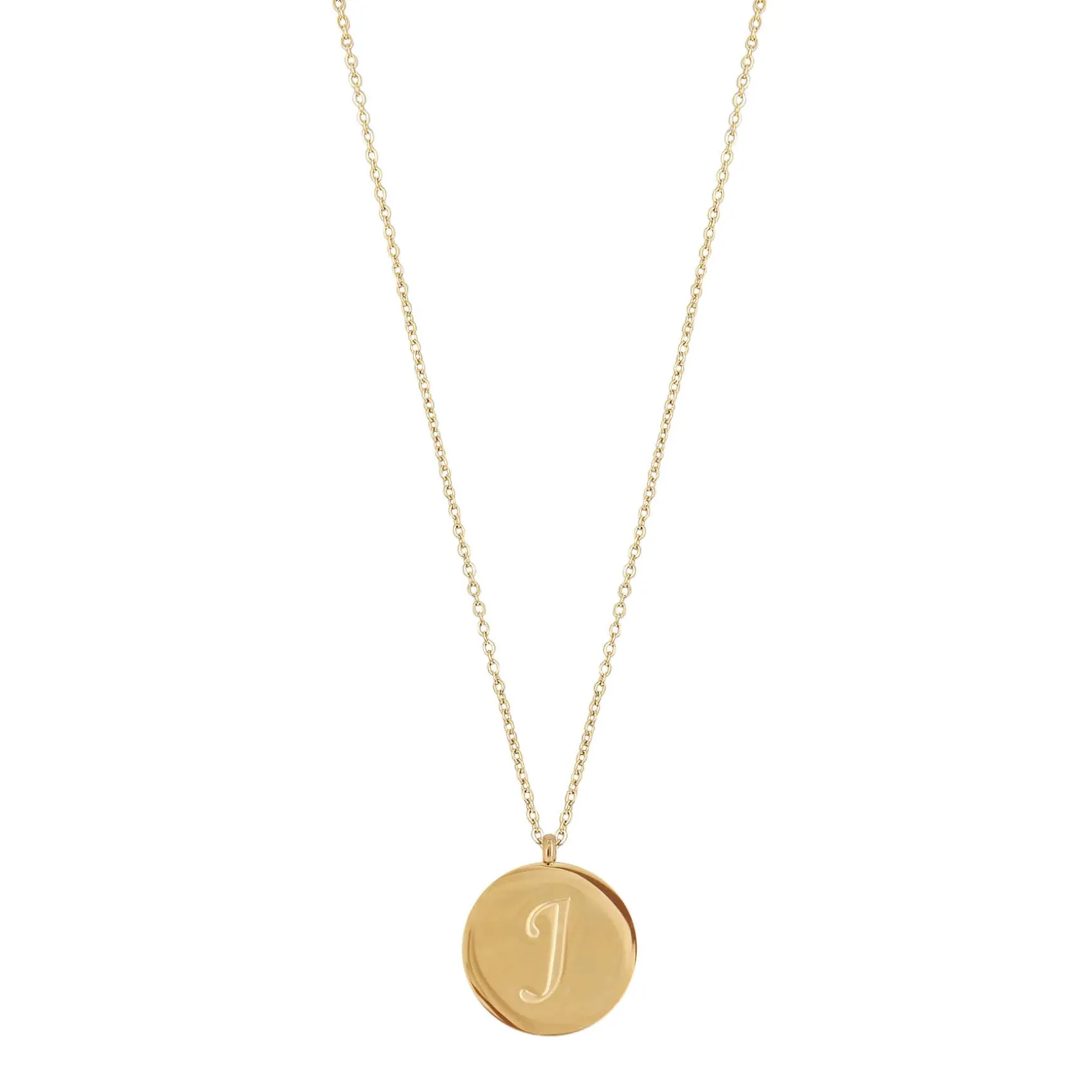 Colliers Médaille Lettre