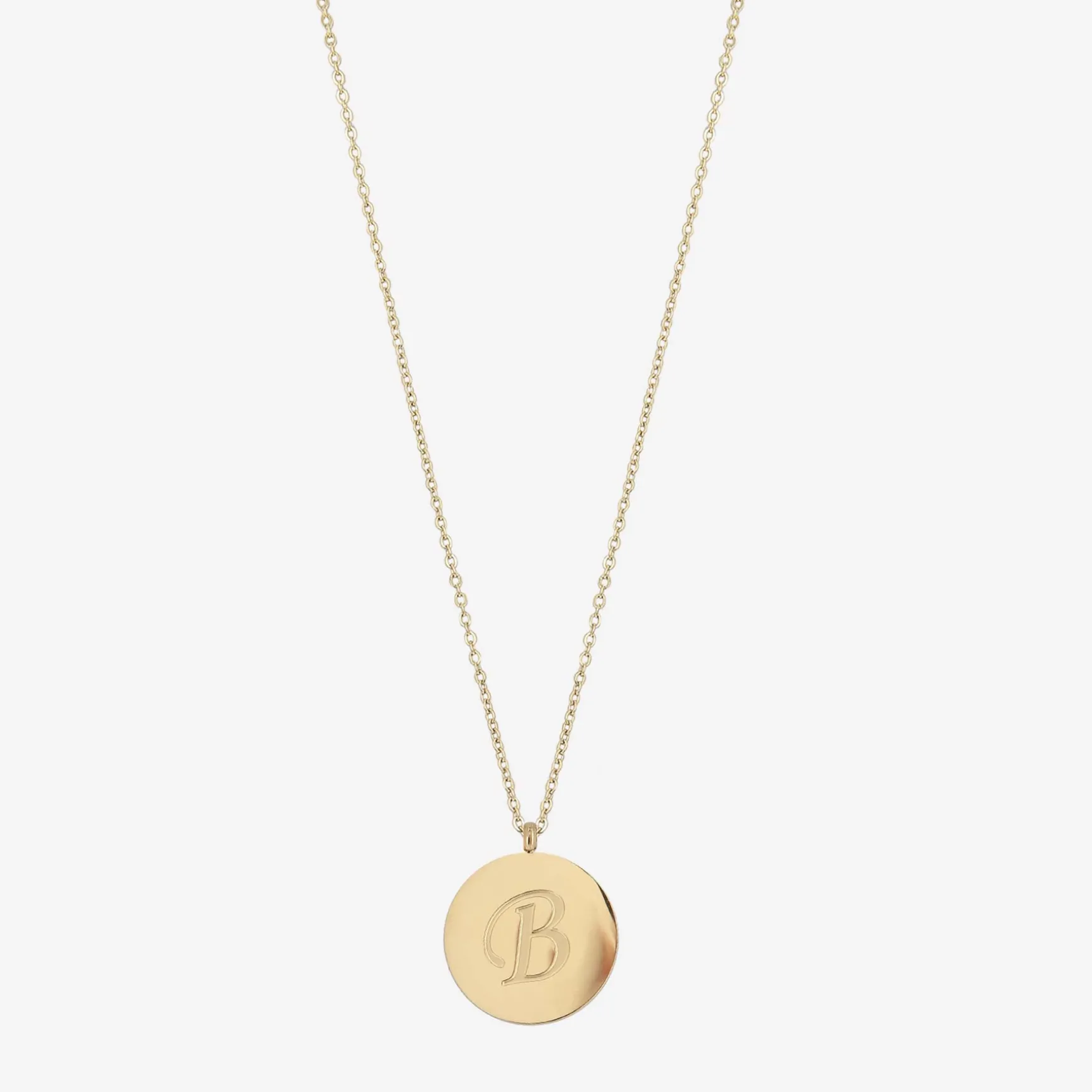 Colliers Médaille Lettre