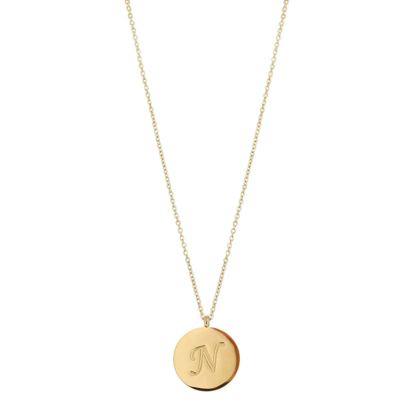 Colliers Médaille Lettre
