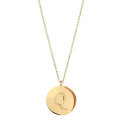 Colliers Médaille Lettre