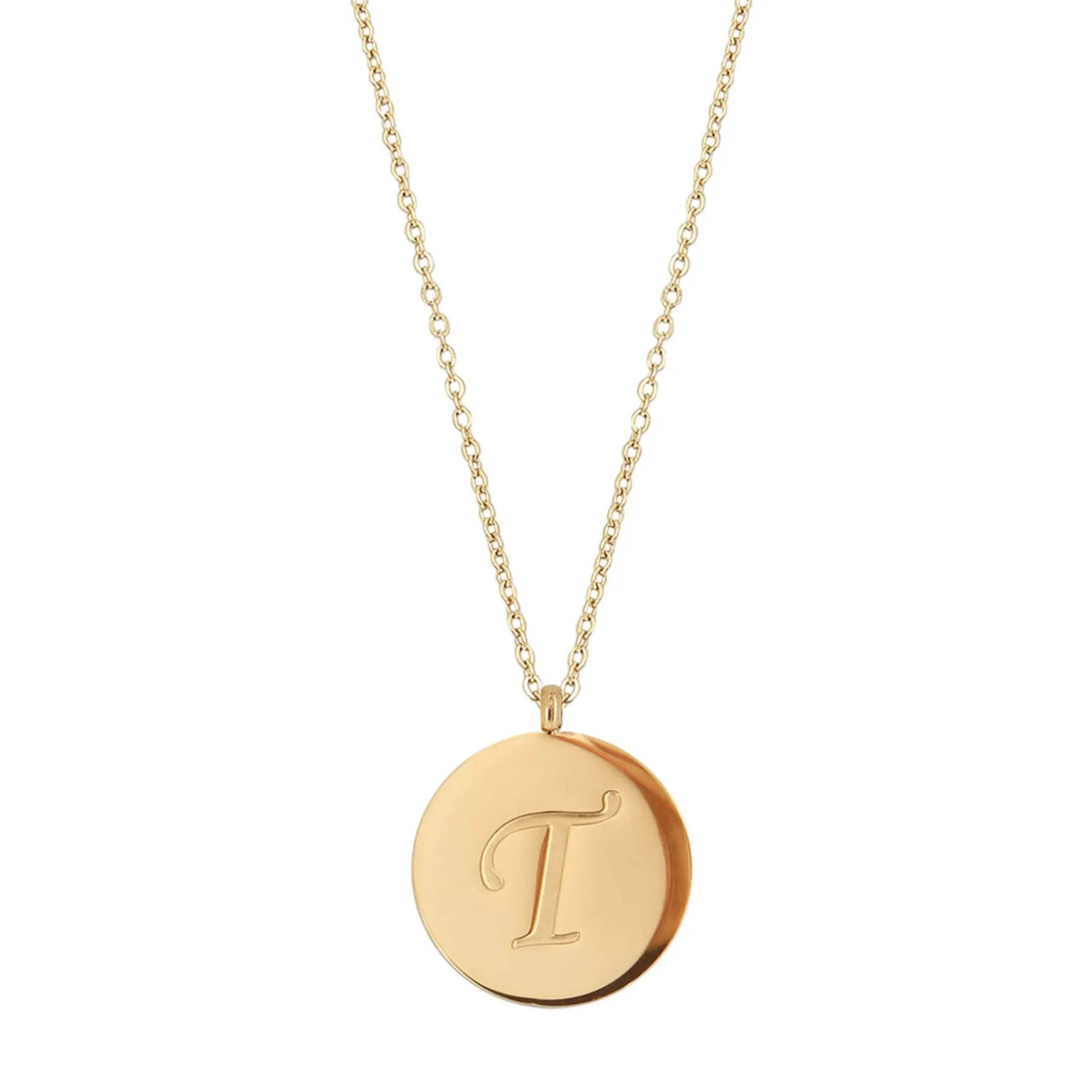 Colliers Médaille Lettre