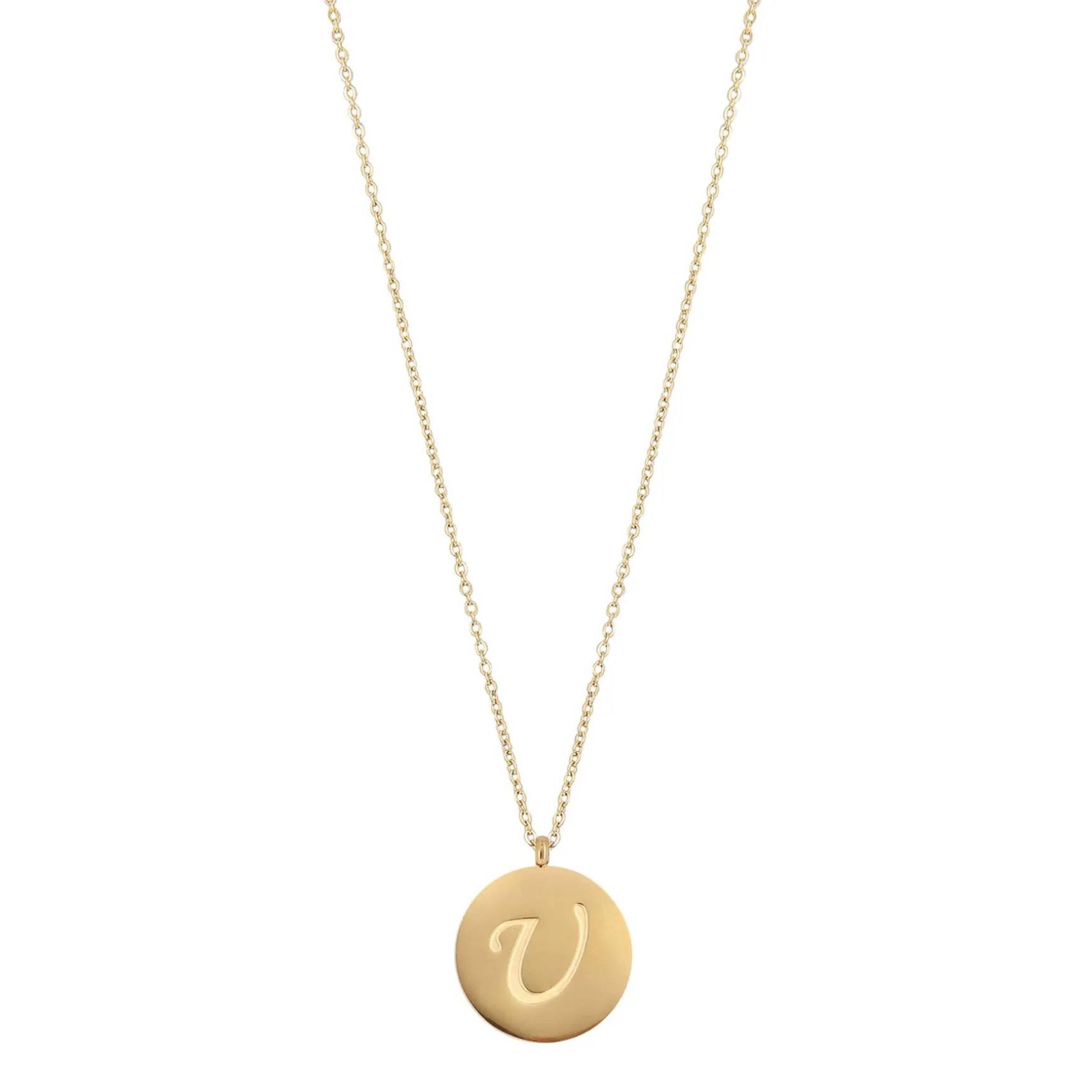 Colliers Médaille Lettre