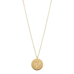 Colliers Médaille Lettre