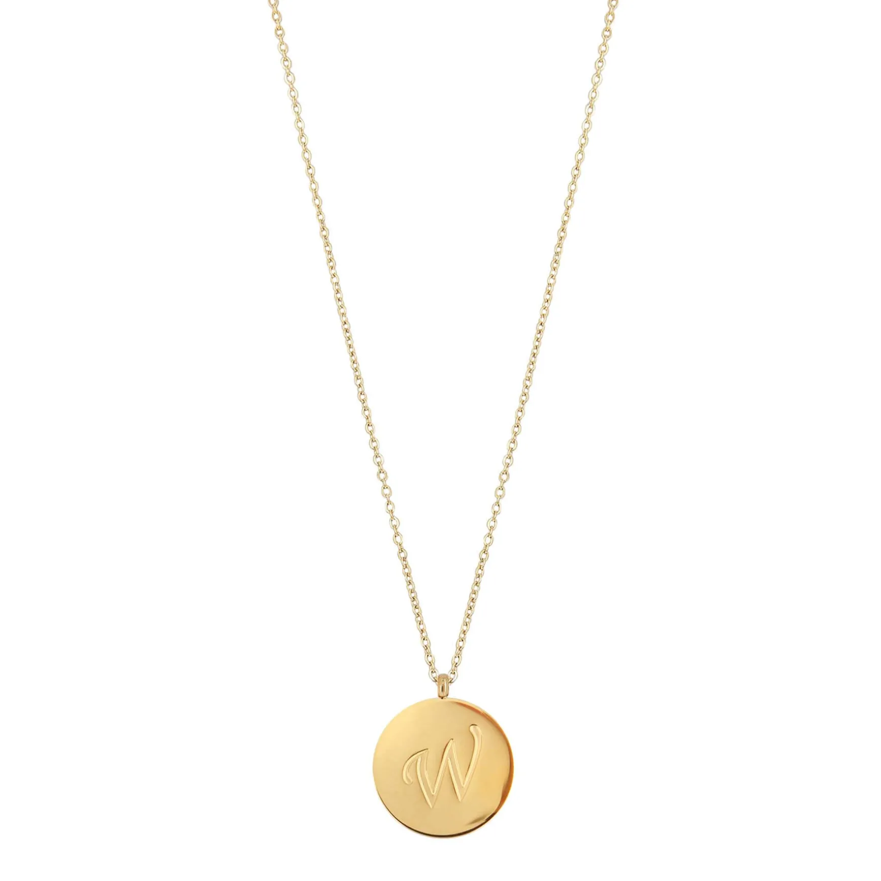 Colliers Médaille Lettre