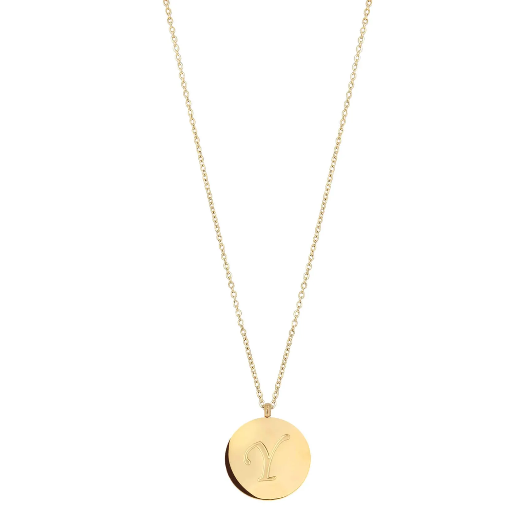 Colliers Médaille Lettre