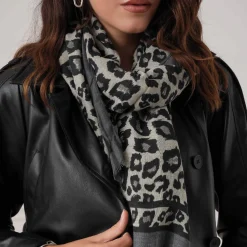 Echarpe Léo noire