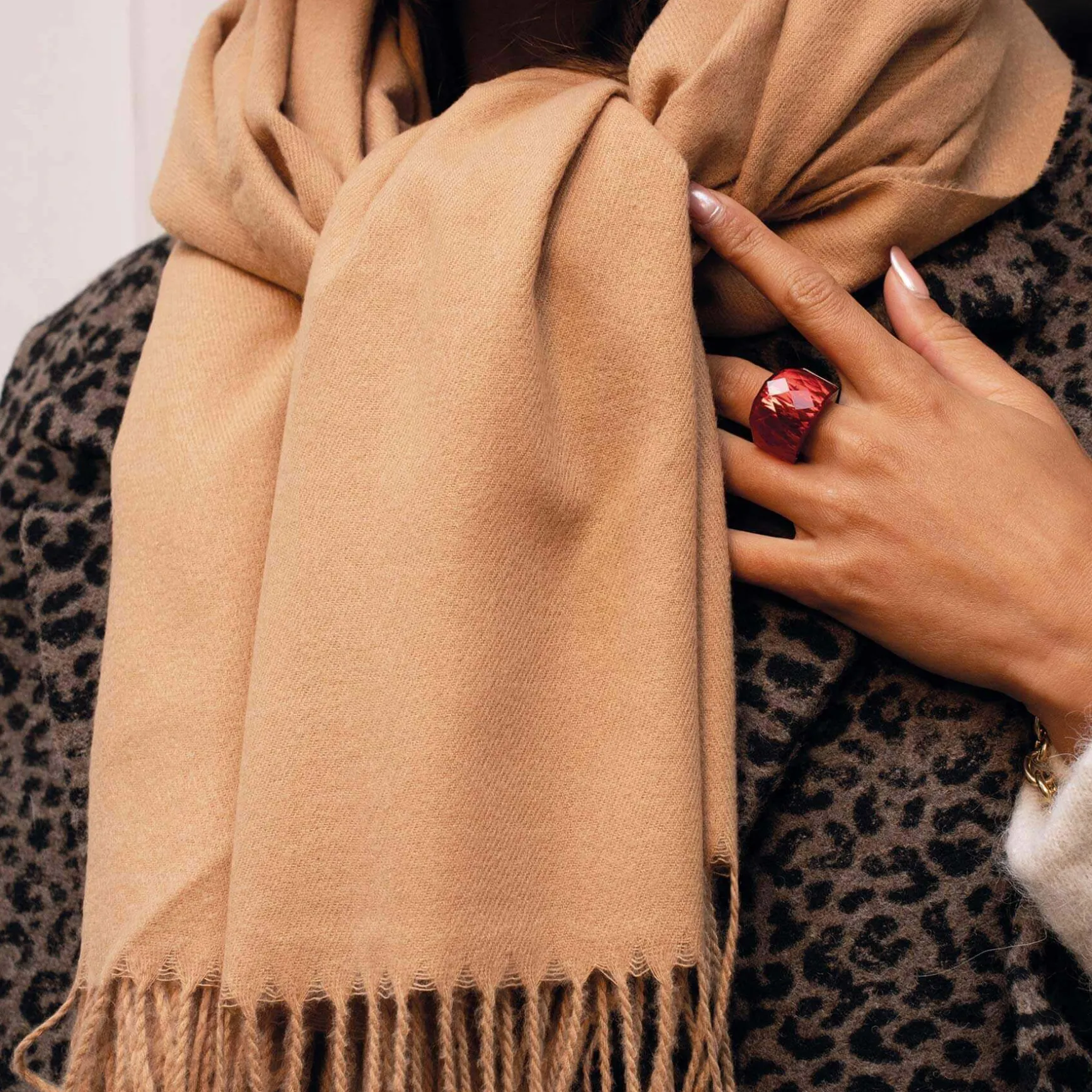 Echarpe Lucia beige
