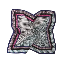 Foulard carré de soie Joy