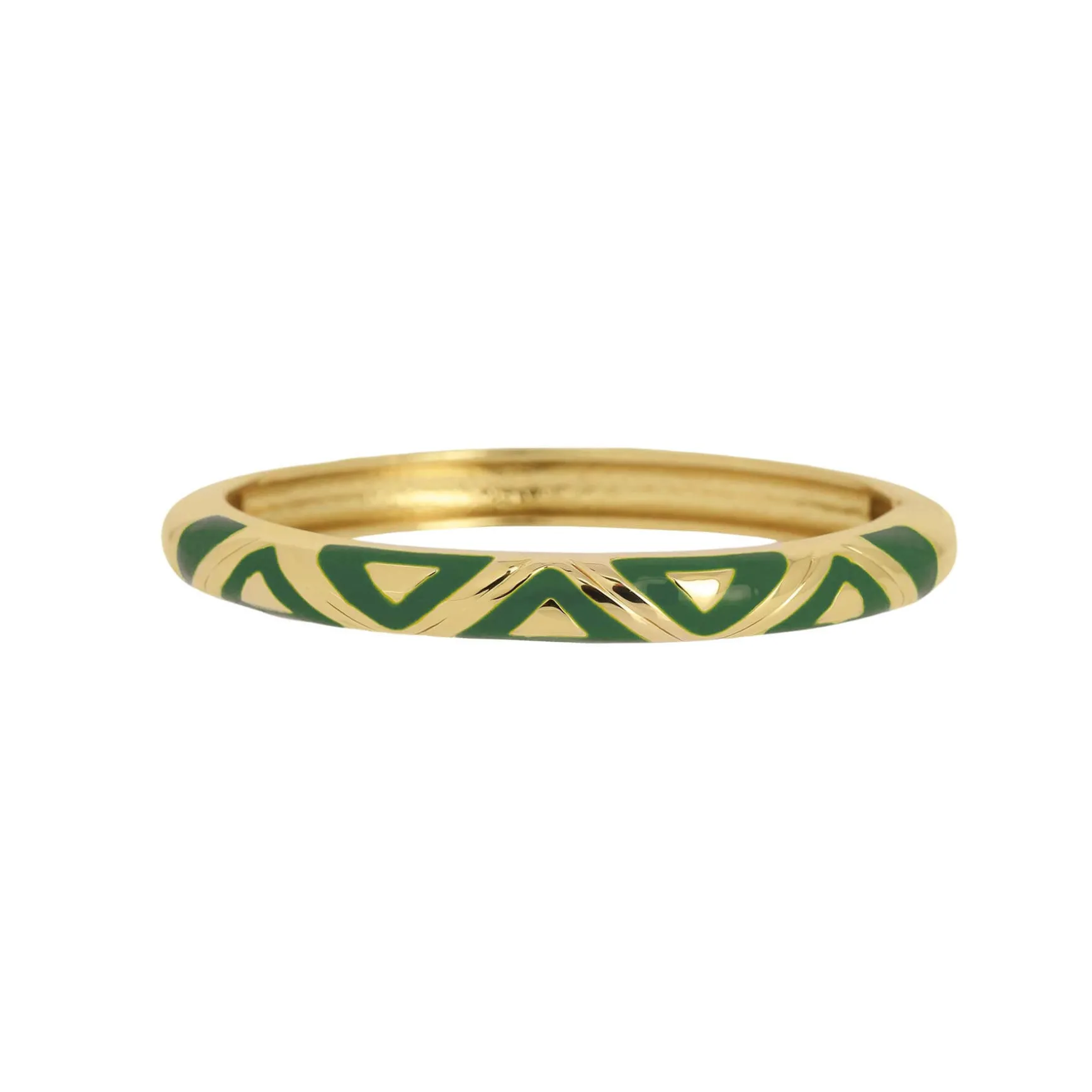 Jonc Line vert foncé