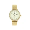 Montre Abby dorée strass