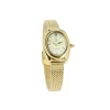 Montre Callie doré Bracelet maille milanaise