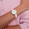 Montre Mathilde blanche