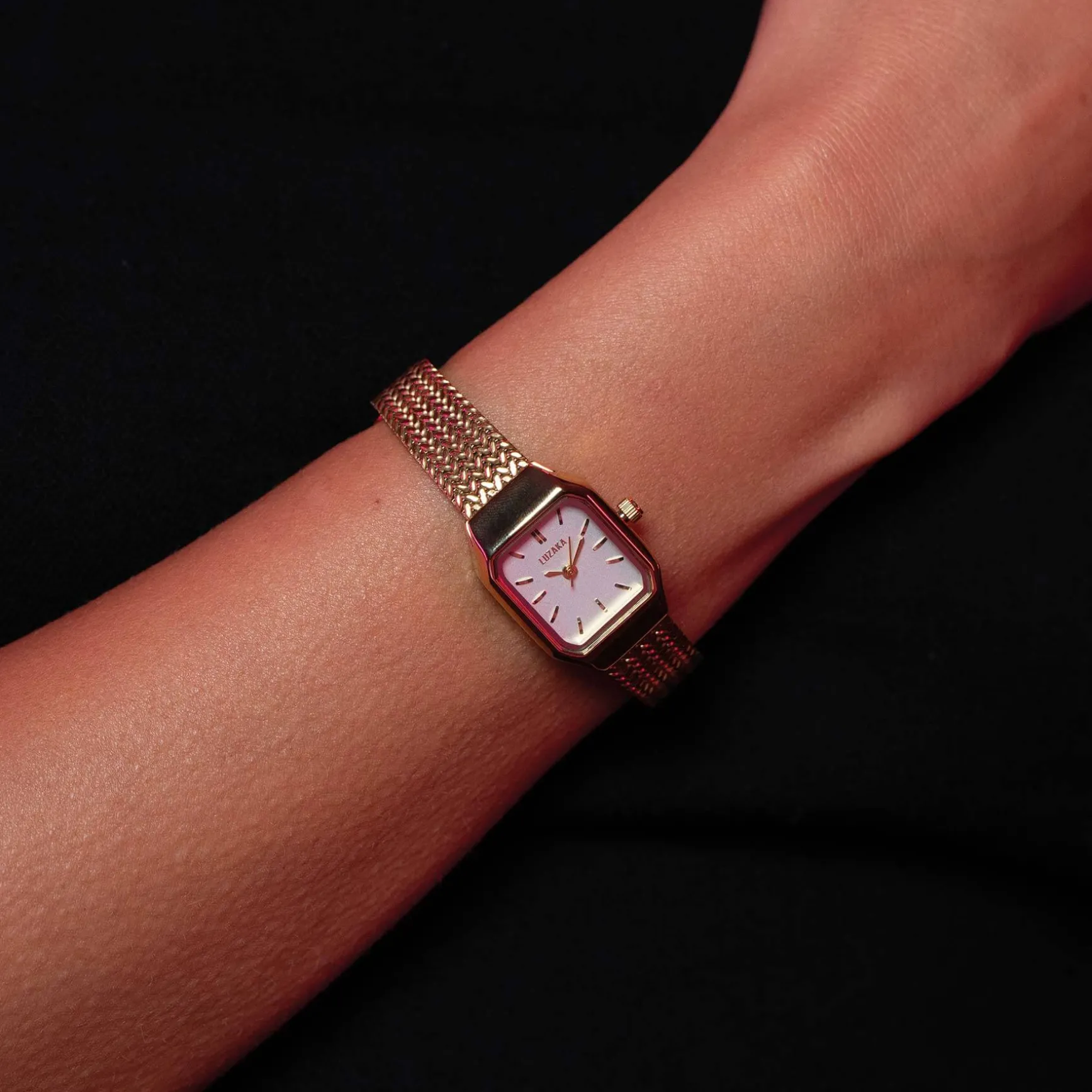 Montre Mila acier doré or